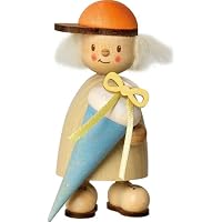 Kuhnert Drechslerei – Statuetta Lumaca In Legno Porta Incenso, 15 Cm – Fatto A Mano In Germania