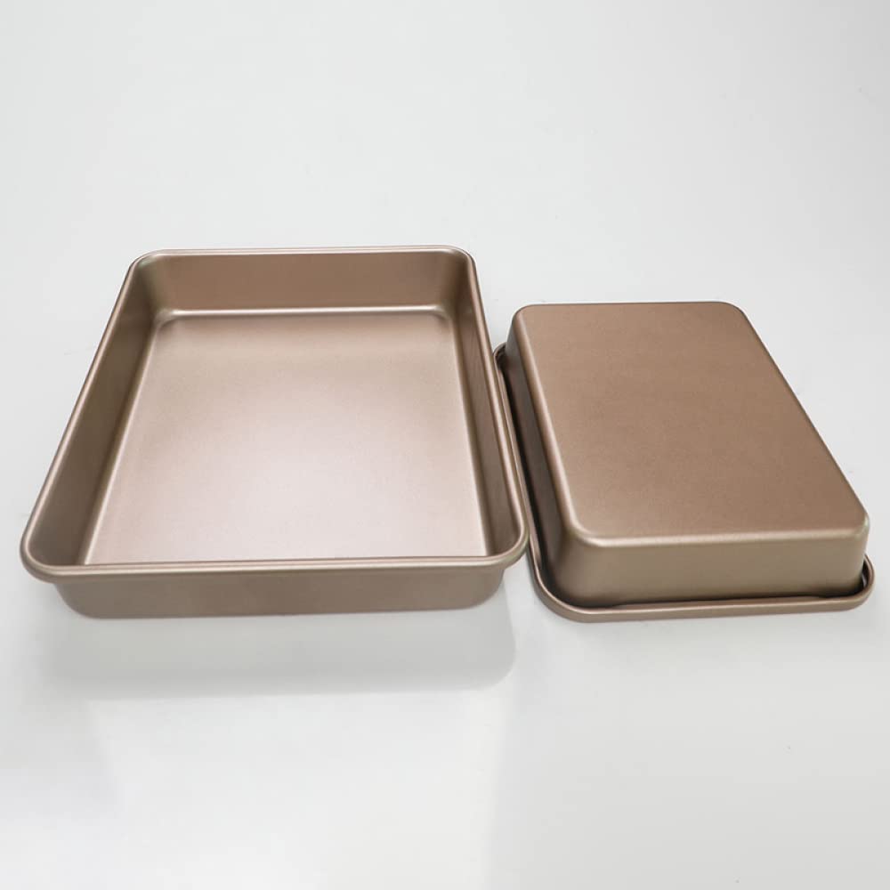 Forma do pieczenia, forma do ciasta, pieczenie Jelly Roll Pan patelnia do chleba Nonstick forma do ciasta prostokątny kształt DIY forma do chleba tostowego taca na ciasto Airbake pan (kolor: 9) (Colo