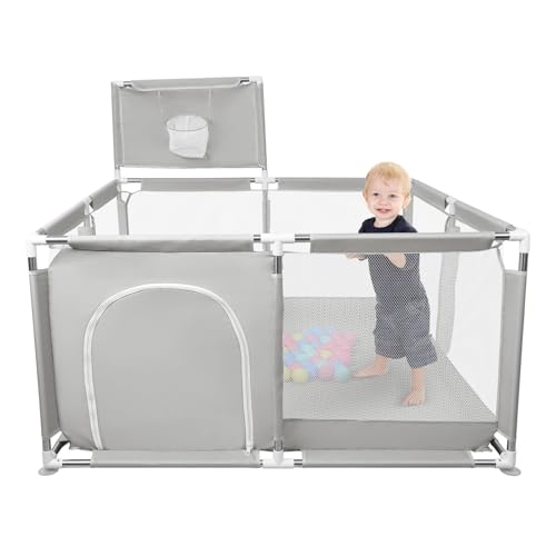 OHMG 180 x 120 cm, parco giochi per bambini, parco per bambini, grande parco per bambini, con barriere, parco giochi per...