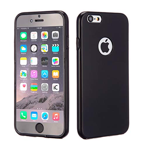 NWNK13 For iPhone iPhone 8 Plus/iPhone 7 Plus Case Crystal Clear Slim Fit Front & Back 360° Case Built-in Screen Protector Transparent Full Body Silicone Gel Mobile Phone Cover for iPhone 8+