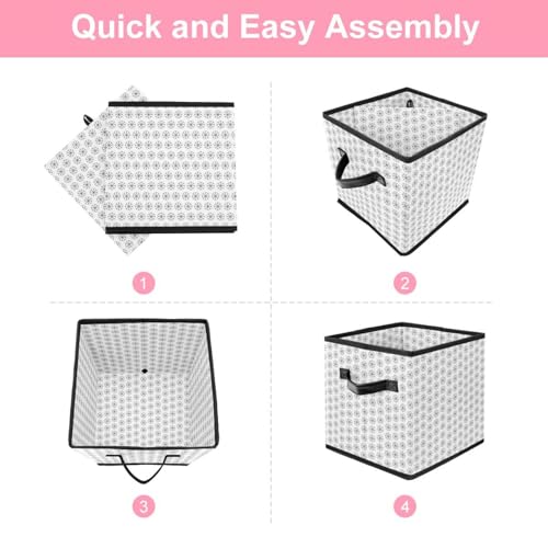 Cube de rangement flocon de neige pour optimiser un placard encombré de vêtements