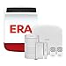 Price comparison product image ERA HomeGuard Pro Wireless Burglar Alarm System - Smart Wireless Home Alarm Kit with Pet-Friendly Motion Sensor and Arm/Disarm Option, Easy to Install with Replica Siren [6pc Starter Kit]