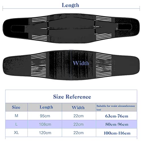 Faja Lumbar Ajustable de Alta Resistencia y Tejido Transpirable M 2