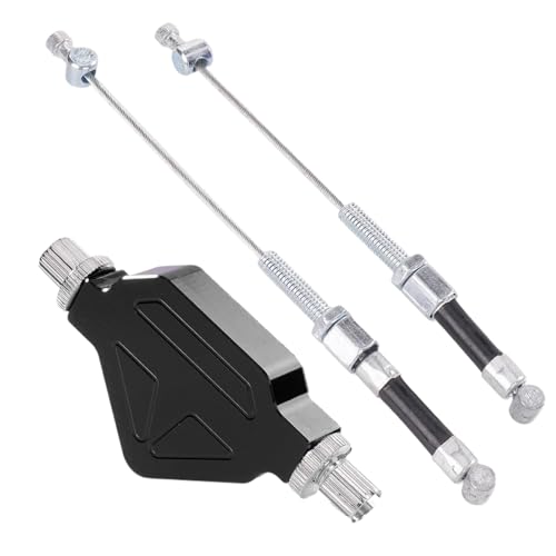 Embrague de acrobacia de motocicleta, repuesto para acrobacias de motocicleta con cable, aleación de aluminio y sistema de embrague fácil de tirar, para carreras de motocross, trail-conducción
