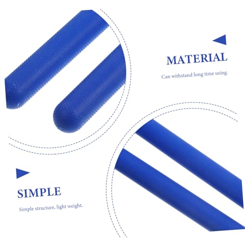 Baquetas de Nylon para Percusión 1 Par Azul miniatura 2