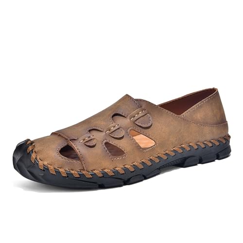 Sandalias de verano cómodas zapatos de playa delanteros cerrados al aire libre suelas suaves zapatos de verano ligeros zapatos ortopédicos anchos zapatos descalzos informales transpirables zapatos