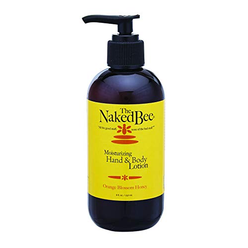 Image of The Naked Bee Moisturizing Hand & Body Lotion, 8 Ounce, Orange Blossom Honey