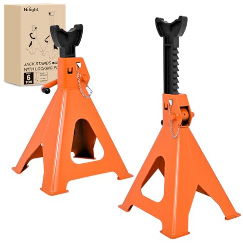 Nilight 6 Ton Jack Stands, Double...