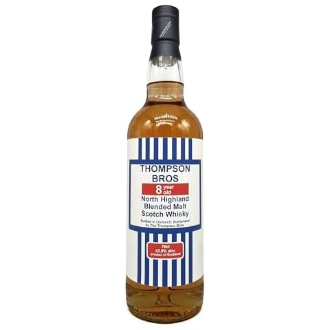 Thompson Bros 8 Year Old Blended Malt Whisky Cover