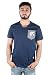 G-Star Raw Men's Skulon Pocket V T Short Sleeve Tees Sapphire