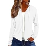 【Lightweight Fabric】: Women's Oversized Hoodie is made of lightweight and soft material that makes you feeling comfy, breathable and skin friendly. 【All-Match】: Our womens thin sweatshirt makes the athleisure style. Easily pair it with cycling pants,...