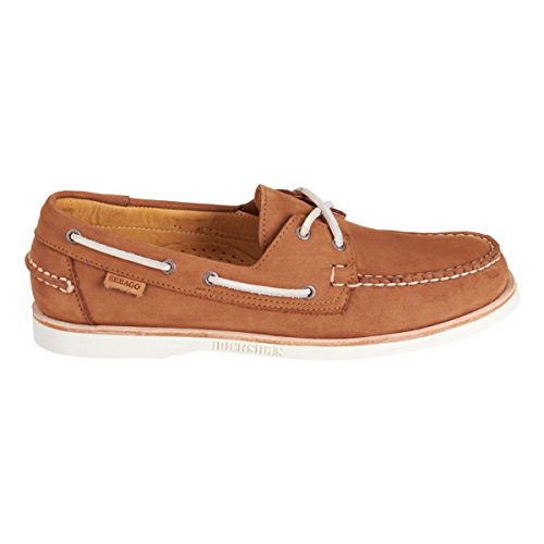 Sebago Men's Crest Docksides (7 W in Tan Nubuck)3