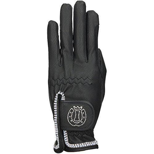 Gants Ride with Me Imperial Riding noirs taille XS pour équitation