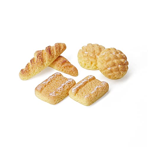 Odoria 1/12 Scale Dolls House Miniature Bread 6Pcs Dollhouse Accessories