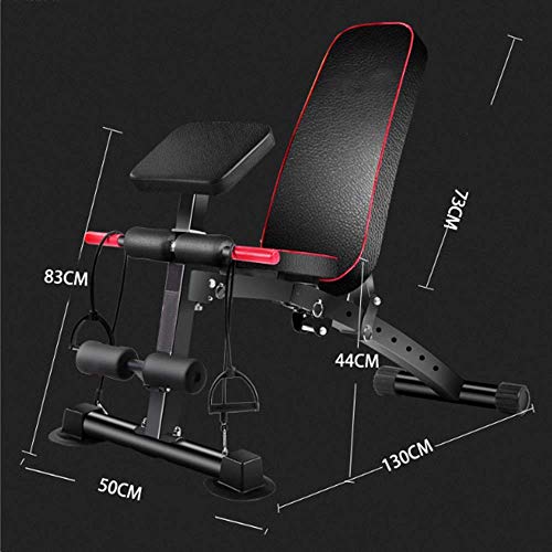 COLOM Weight Bench Adjustable Weight Bench-Utility Gym Bench for Full Body Workout, Multi-Purpose Foldable Incline Decline Benchs Weight Bench Adjustable