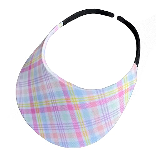 Image of No Headache Sun Visor for Women | Stylish, Lightweight Golf & Tennis Hat | UV Protection for Outdoor Sports & Travel