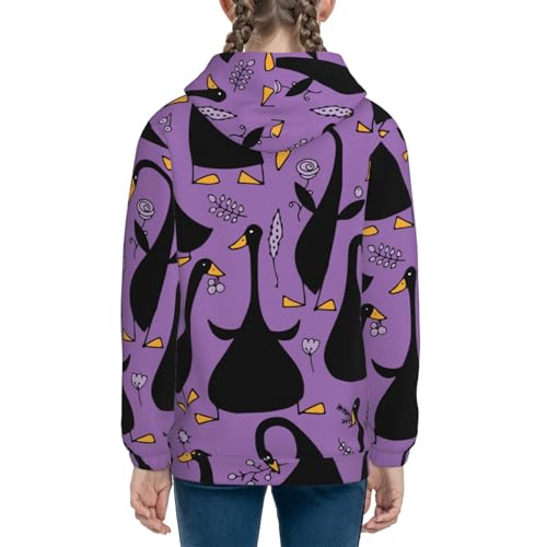 Funny Goose Kids Pullover Hoodies Boys Sweatshirts Girls Athletic Clothes with Pocket4