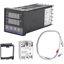 Digital PID Temperature Controller Thermostat AC 110V 240V with Alarm for Incubator Oven Industrial Heating