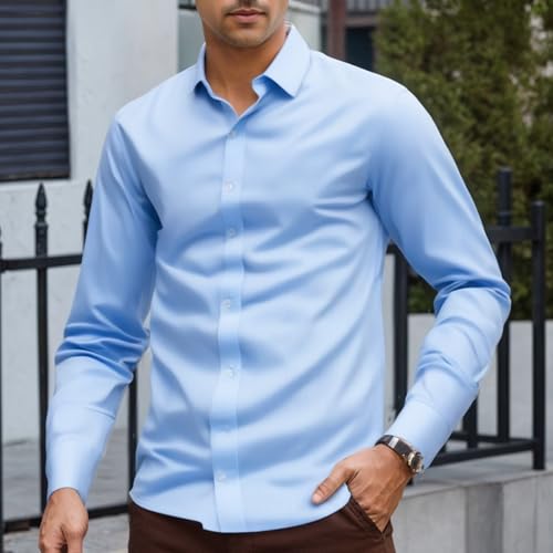 Generic Slim Fit Striped Shirt