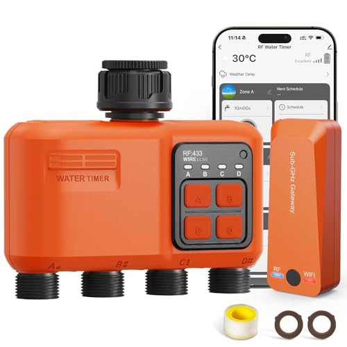 Smart WiFi Sprinkler Timer for Garden Water System