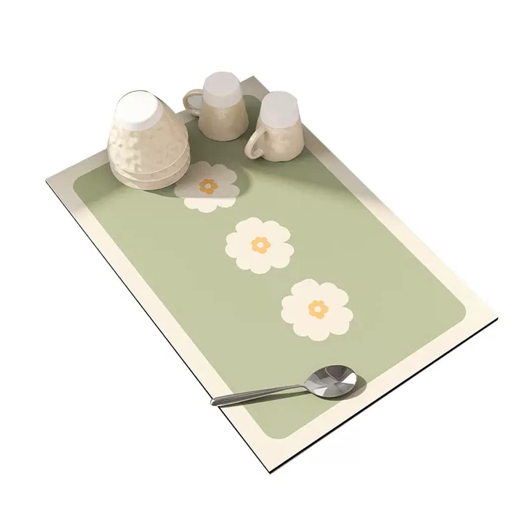 Tapete para máquina de café XMING superabsorbente de diatomita antideslizante 30x50cm