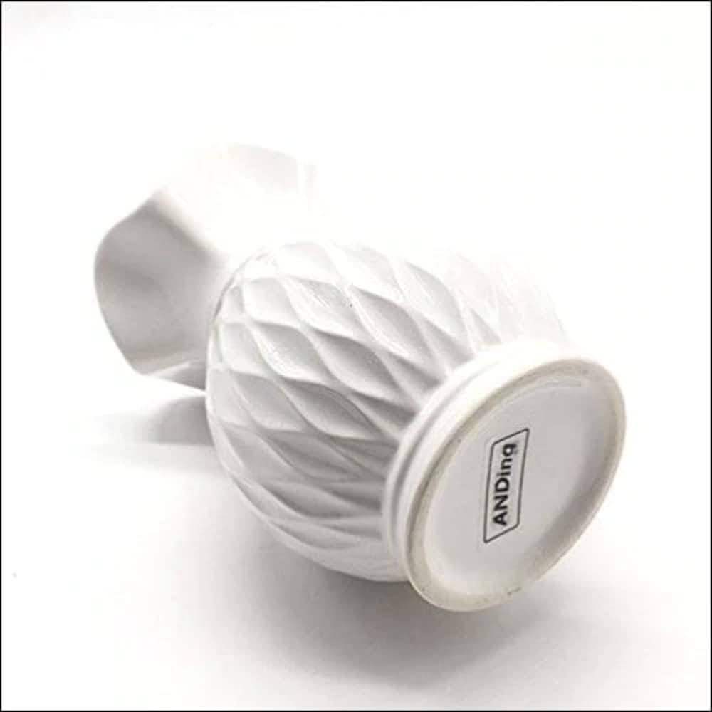 General Anding Ceramic Decorative Vase (White) 5.9''