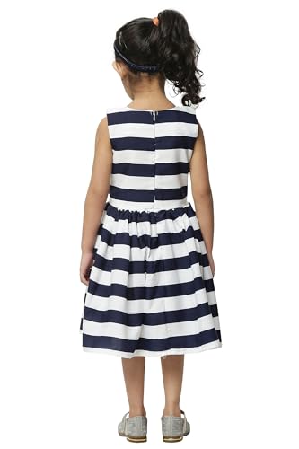 Image of SOFYANA Girl's Satin A-Line Knee-Length Dress