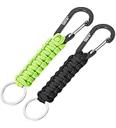 EOTW Schlüsselbund mit Karabinerhaken - Schlüsselanhänger mit Verriegelung Kleiderbügel Überleben...