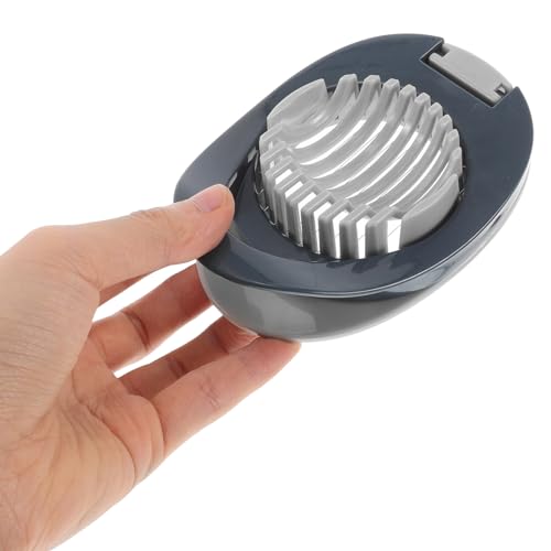 Cortador de huevos con plástico resistente y corte higiénico multifuncional 8
