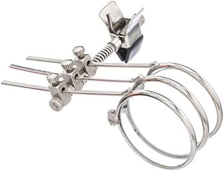 Clip-On 7/8" Triple 3.3X 6.6X 9.9X Eye Glass Loupe Set