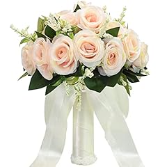 Champagne Tossing Bouquet - 8.3 Inch
