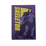 Cinerepliche MOTU - Quaderno a spirale Skeletor Thunder 120p 14,5 * 21cm - Licenza ufficiale