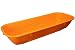 Produktbild Hobbybäcker  Lange Gärform für 1 kg Brot, Kunststoff-Gärkorb mit Weidenstruktur, orange, 35 × 13 × 6 cm
