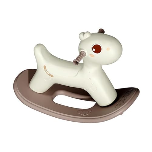 Rocking Horse Ride on Toy, Imaginative Nursery Rocking Horse Riding Animal for New Year Festival