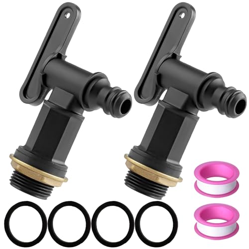 SANTUO 3/4 Inch Snap-Fit Water Butt Tap Replacement