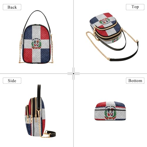 Image of Patriot Flag Cell Phone Purse Crossbody Handbag Durable Shoulder Bag Sturdy Travel Pouch