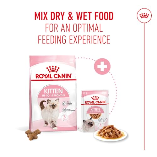 Image of Royal Canin Kitten Gravy-Salsa-Sas Instinctive Pack, Variety Flavor, 12 x 85g