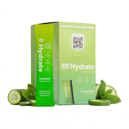 310 Nutrition Sugar Free Electrolytes Powder - Instant Hydration Packets