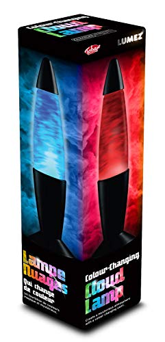 Lampe de nuage LED Tobar noire pour chasser la fatigue visuelle avec un éclairage multicolore