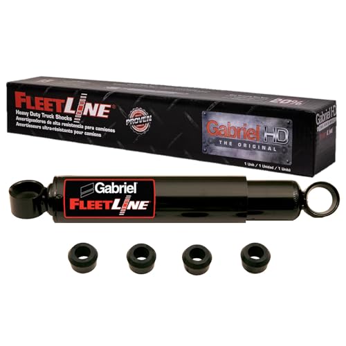 Image of Gabriel 83159 FleetLine HD Truck Rear Shocks Fits GMC W Series; Chevy LCF 3500, LCF 3500HD, Silverado 4500 HD 5500 HD; Isuzu FTR, NPR, NPR-HD, NPR-XD, NQR, NRR, Reach OEM# 98098059