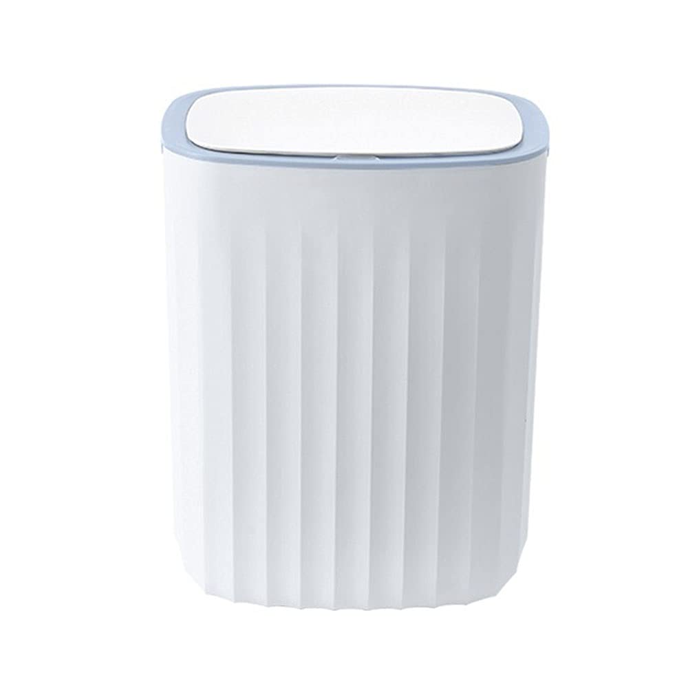 Smart Trash Can, Automatic Induction Home 10L Capacity Waterproof and Odor-proof with Cover Mute Opening and Closing