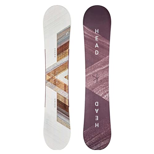 HEAD Womens Fountain Beginner-Level All-Mountain Average Weight Classic Freeride Snowboard