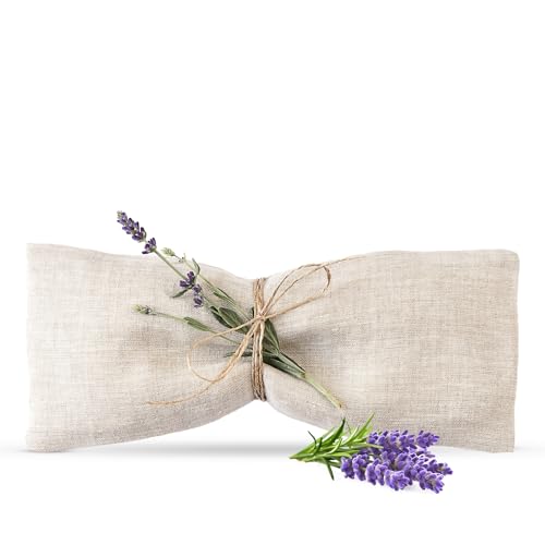 COZY LINEN Lavendel-Augenkissen – Aromatherapie & Stressabbau,...
