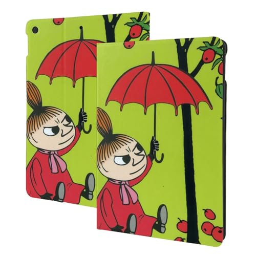 Compatible with ムーミン iPad 第10世代 ケース (2022年) iPad 10.9 ケース iPad 10.9インチ iPad 10.9 カバー 10世代ケース PUレザー スマートカバー オートスリープ機能 (10.9インチ)