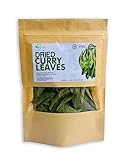 Dried Curry Leaves 0.4 Oz (11.34g)Organic premium grade air dried curry leaves Whole Air Dried Curry Leaves | Aromatic and Distinctive Flavor With All the of Fresh Kari Patta Gluten Free Naturally Herbs Groceries with Flavors Asian Food Indian Spices Pure - Tray Cury Herb to all Natural Kadi Leaf Karuvepillai Dry Non-irradiated Vegan free| NON-GMO (0.4)