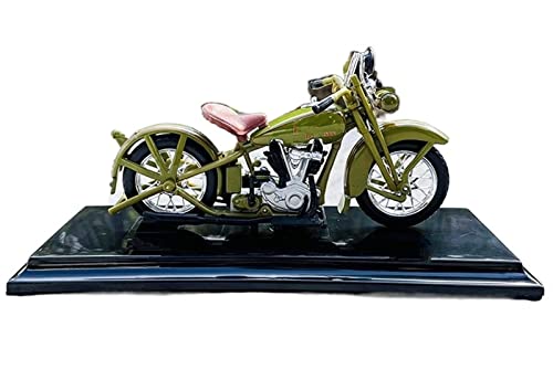 Modèle de moto 1:18 Harley-Davidson 1928 JDH Twin Cam en alliage de collection pour passionnés