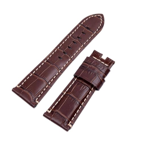 Bracelet PAM441 crocodile authentique pour homme d'affaires élégant 26mm