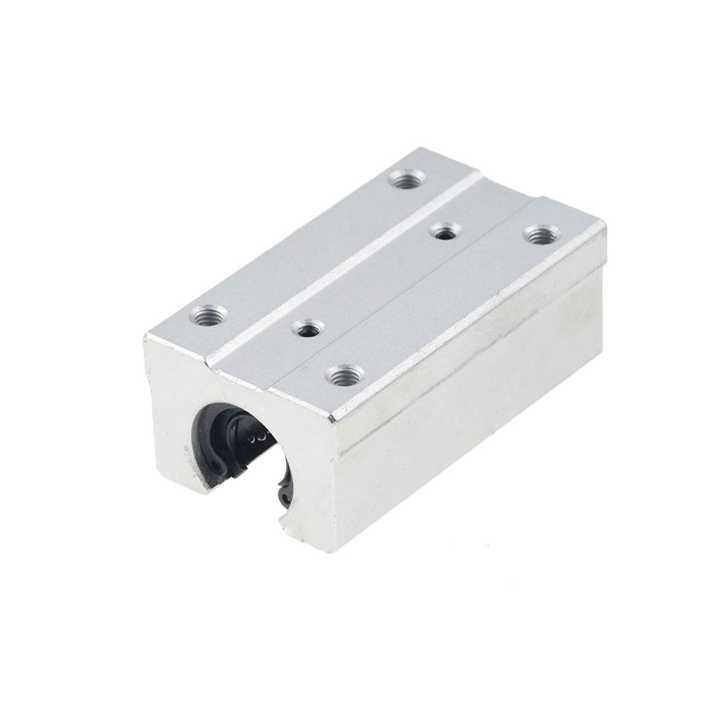 Roulement à Billes linéaire Professionnel 2 pièces SBR12UU SBR13UU SBR16UU SBR20UU SBR16LUU SBR20LUU SBR25LUU 12 mm Rail de routeur CNC(SBR12UU)