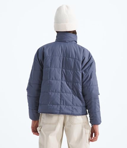 THE NORTH FACE Girls Reversible Shasta Full Zip Jacket | Puffer Coat With Synthetic Insulation, Fleece Lined, Water Repellent3