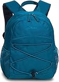 Schlichtes Design Fabrizio Kinderrucksack uni dunkelblau